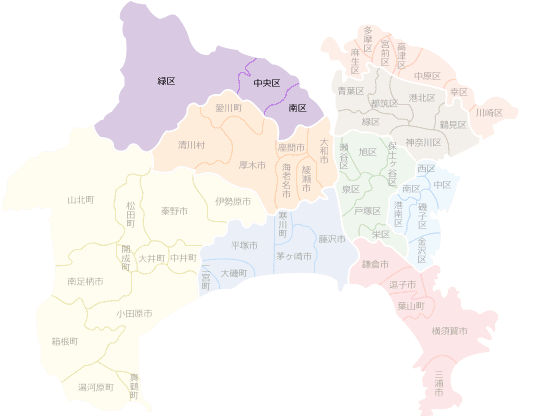 相模原支部地図